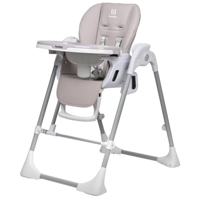 Стульчик для кормления Farfello Multa MLT-1 серый шёлк 01